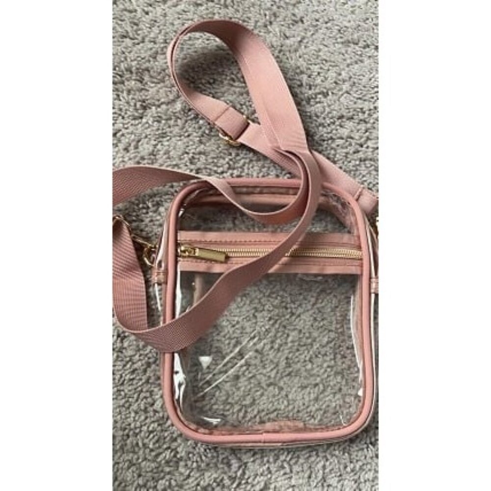 New Clear Bag Stadium Approved - Clear Purses for Women Stadium Crossbody Bag